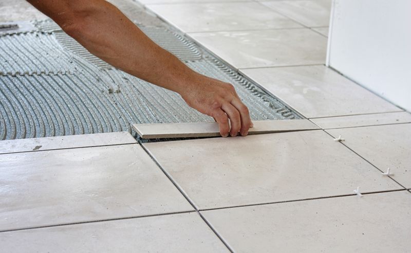 Terrace Tile Installation detail